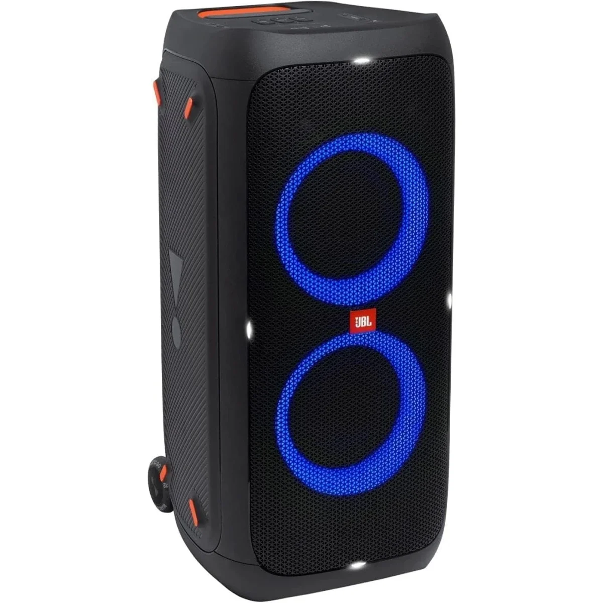 سماعة حفلات محمولة JBL PartyBox 310 بقدرة 240 واط وإضاءة، تشغيل حتى 18 ساعة ومقاومة رذاذ IPX4 - أسود - Thumbnail 2
