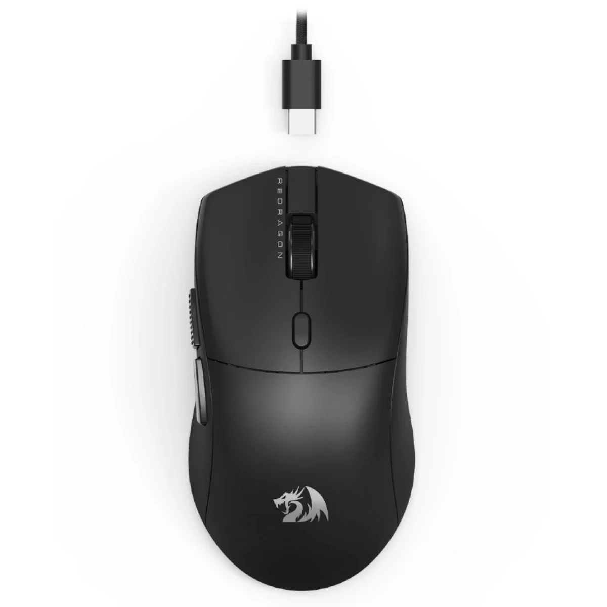 ماوس ألعاب Redragon M815 NEVA خفيف الوزن 44 جم، 8KHz، 26000 DPI، أسود - Thumbnail 3