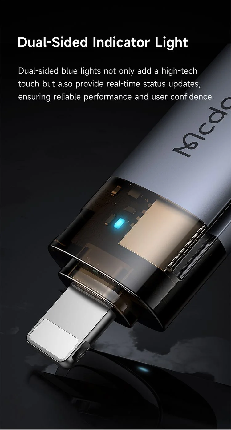 محول Mcdodo OT-7850 USB إلى Lightning OTG مع قارئ بطاقات microSD - Thumbnail 13