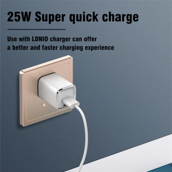 LDNIO LS901 Type-C Fast Charging Data Cable, 1m - Image 8