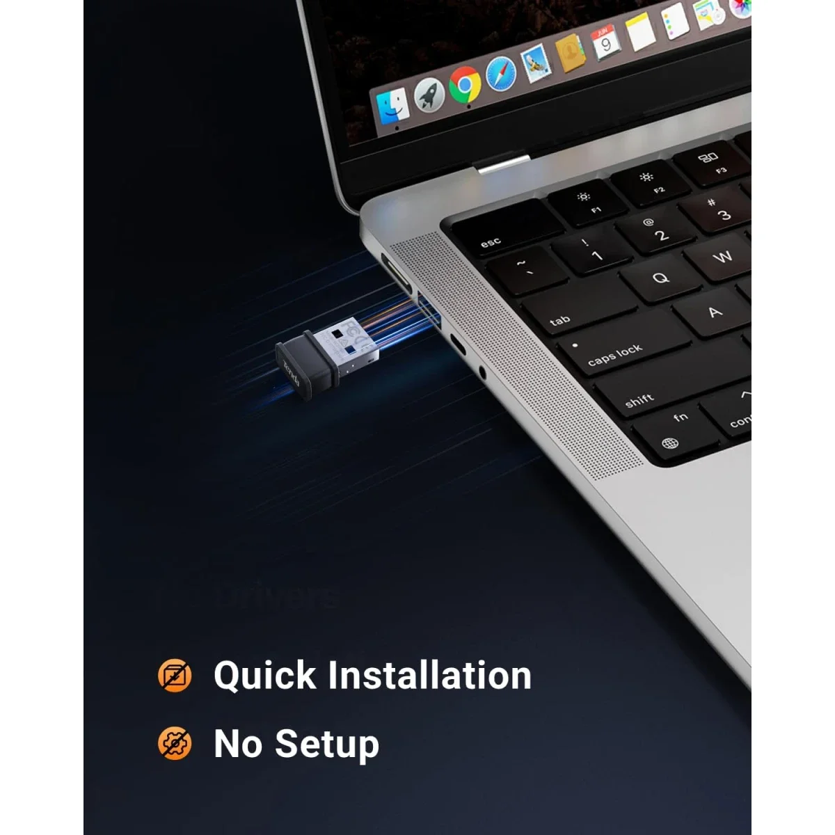محول USB نانو Tenda W311MI V6.0 AX300 واي فاي 6 - Image 4