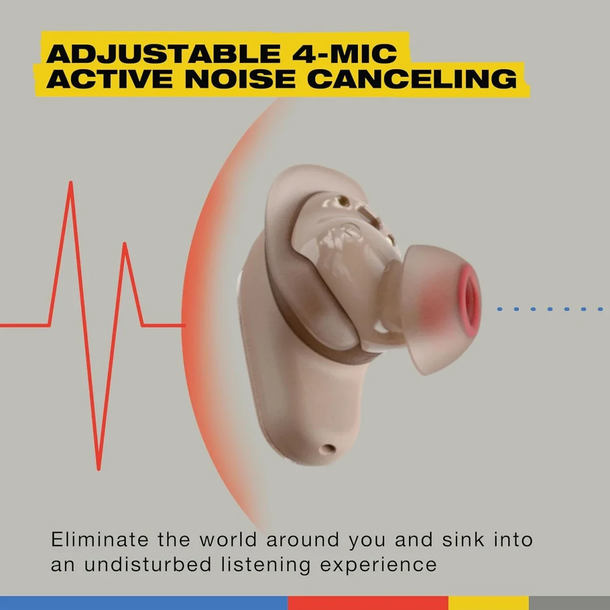 Skullcandy Method 360 ANC Wireless Earbuds with Sound by Bose, 40-Hour Battery - Primer - Thumbnail 3