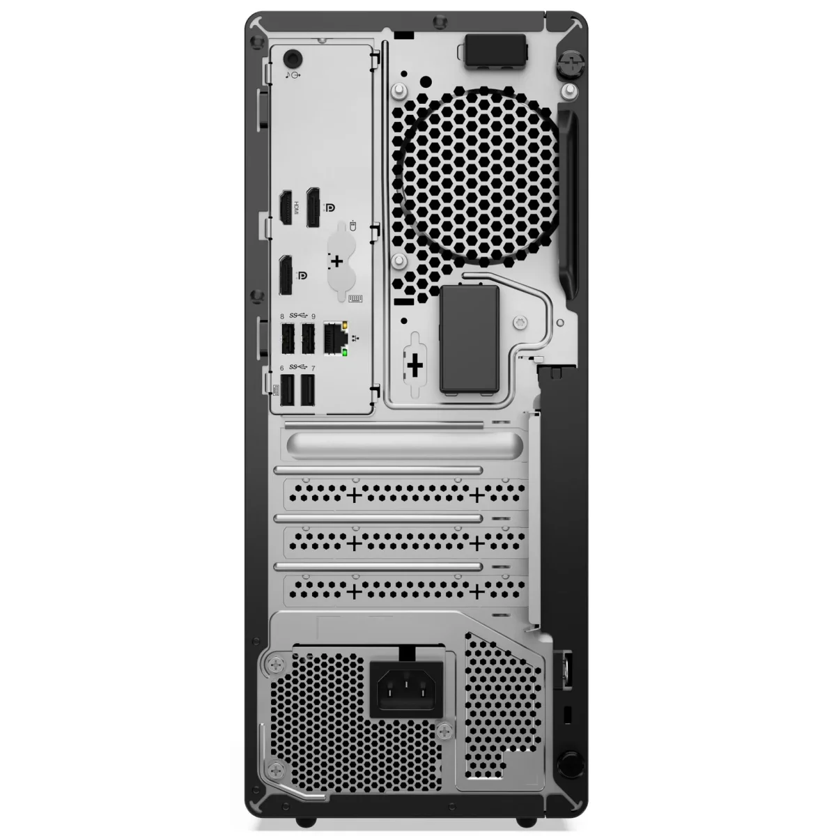 Lenovo ThinkCentre M70t Gen 5 Tower (12YM000KEQ), Intel Core Ultra 7 265, 16GB DDR5 RAM, 512GB NVMe SSD, Wi-Fi 6E, vPro Enterprise, Black, 3-Year Warranty - Thumbnail 5