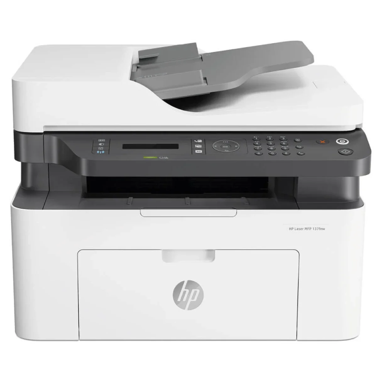 طابعة ليزر متعددة الوظائف HP LaserJet MFP M137fnw أحادية اللون 4 في 1 مع وحدة تغذية تلقائية للمستندات - Image 2