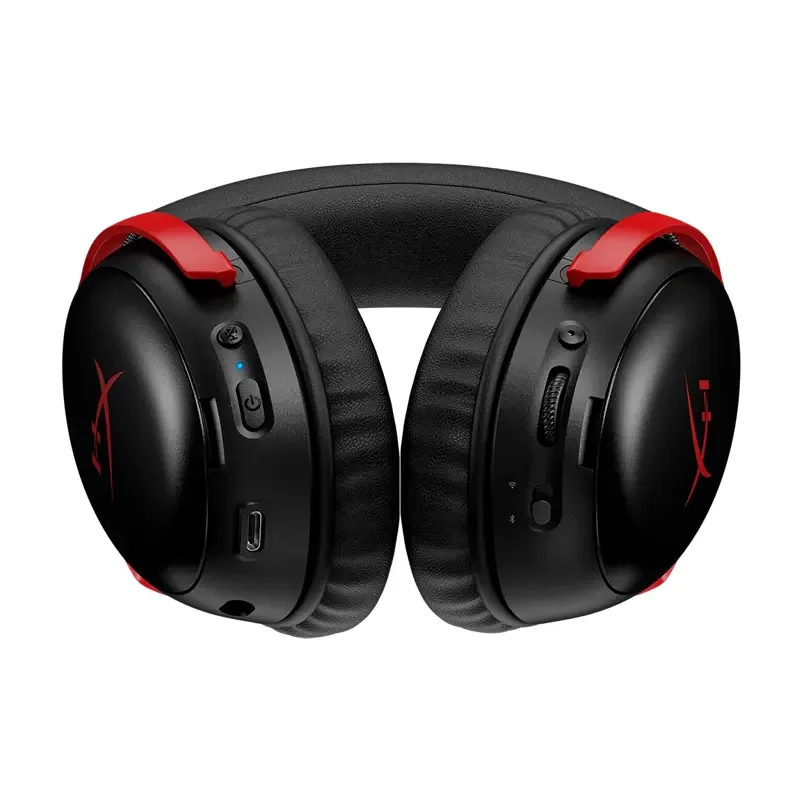 Hyper X Cloud III S Wireless Gaming Headset, Red (A59Z0AA) - Thumbnail 5