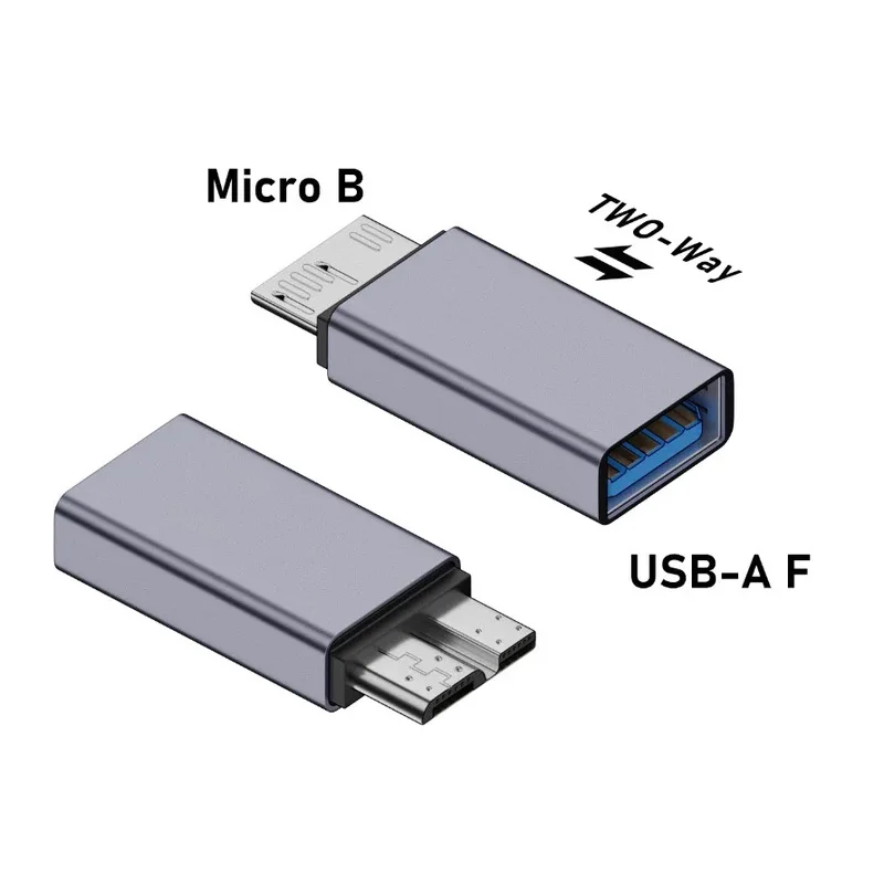 محول OTG من USB-A 3.0 أنثى إلى USB Micro-B 3.0 ذكر - Image 5
