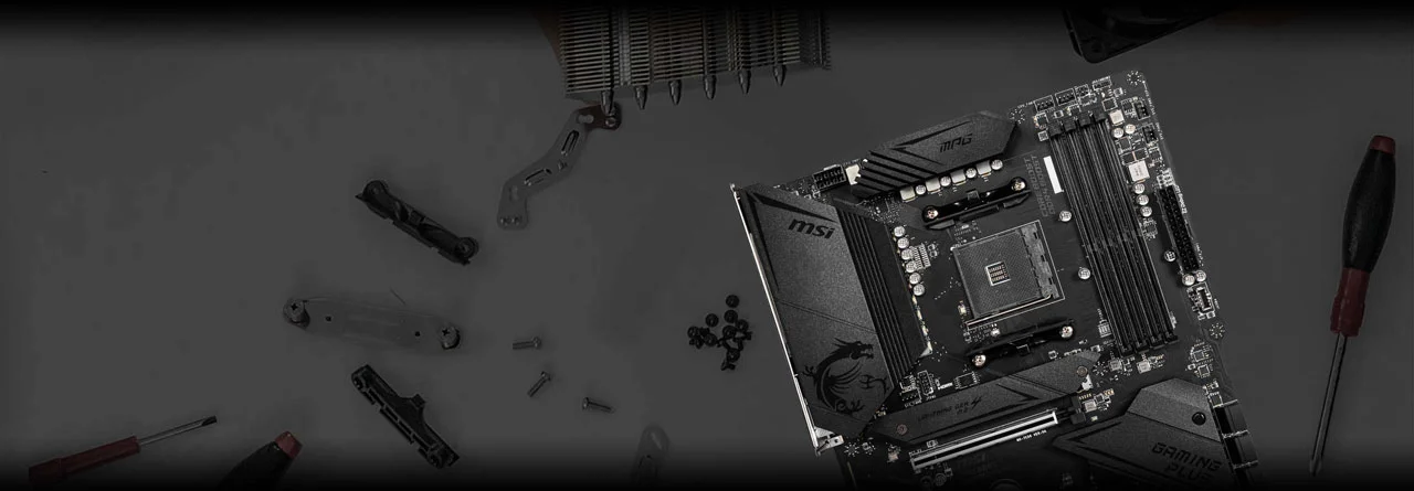 لوحة أم MSI MPG B550 Gaming Plus بمقبس AM4 وبحجم ATX - Thumbnail 9