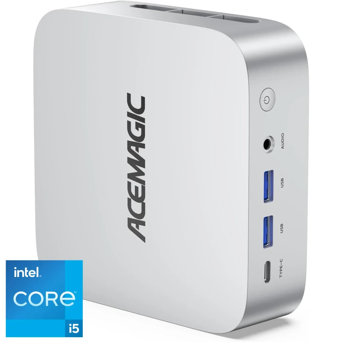 كمبيوتر صغير ACEMAGIC A3A Barebone بمعالج Intel Core i5-13420H لون Silver