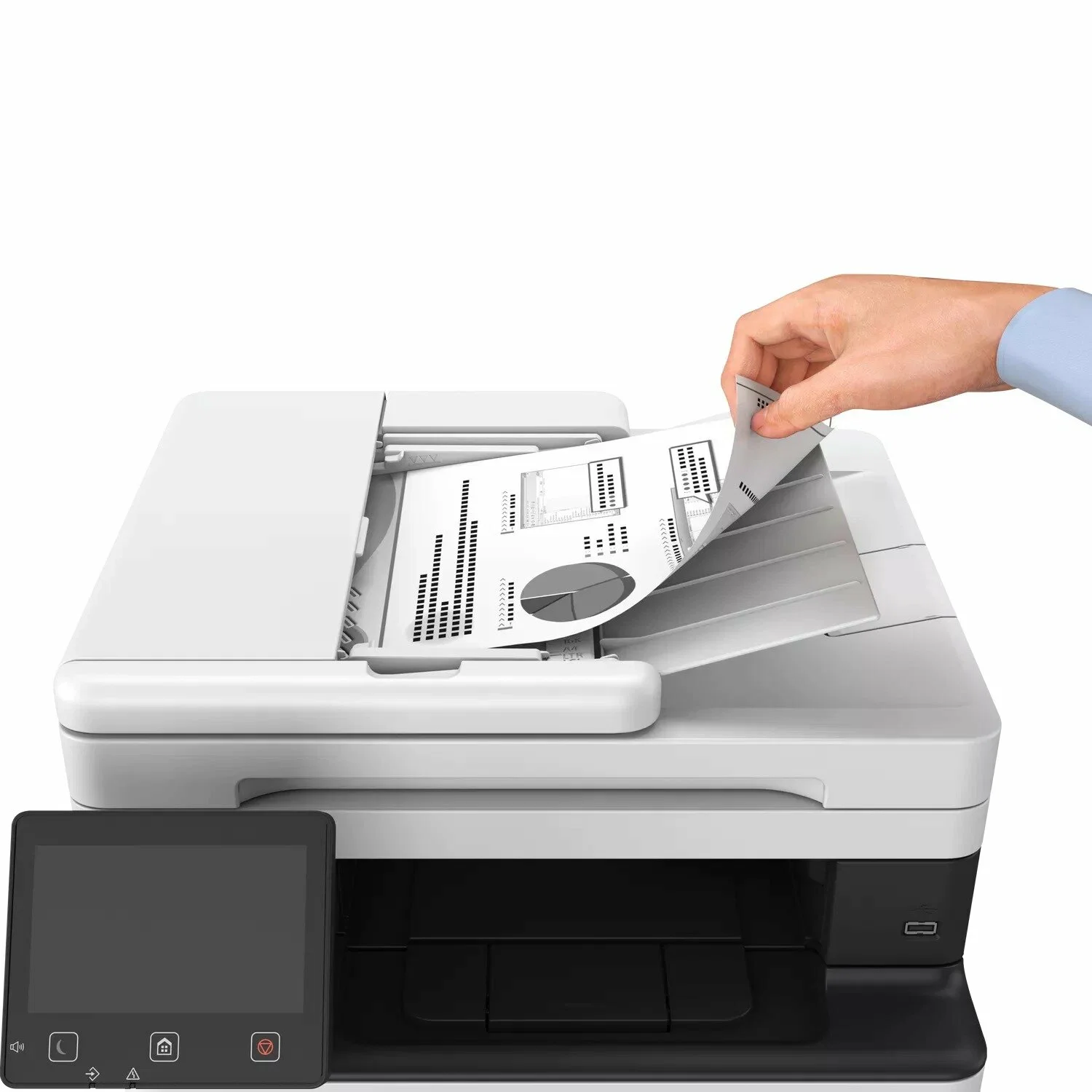 Canon imageCLASS MF461dw II All-in-One Wireless Monochrome Laser Printer, 40ppm, Auto Duplex, Single-Pass Scanning, 5" Touchscreen, Advanced Network Security - Image 5