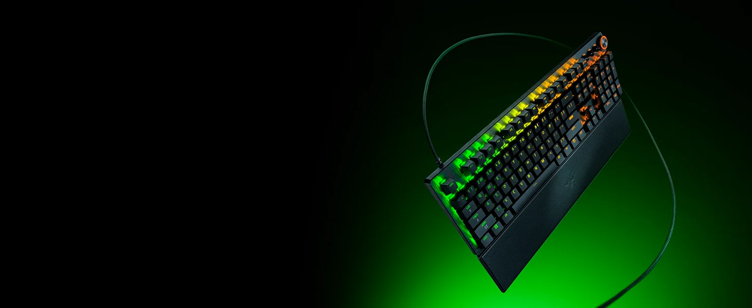 Razer Huntsman V3 Pro 8KHz Esports Gaming Keyboard with Gen-2 Analog Optical Switches - Black - Thumbnail 19