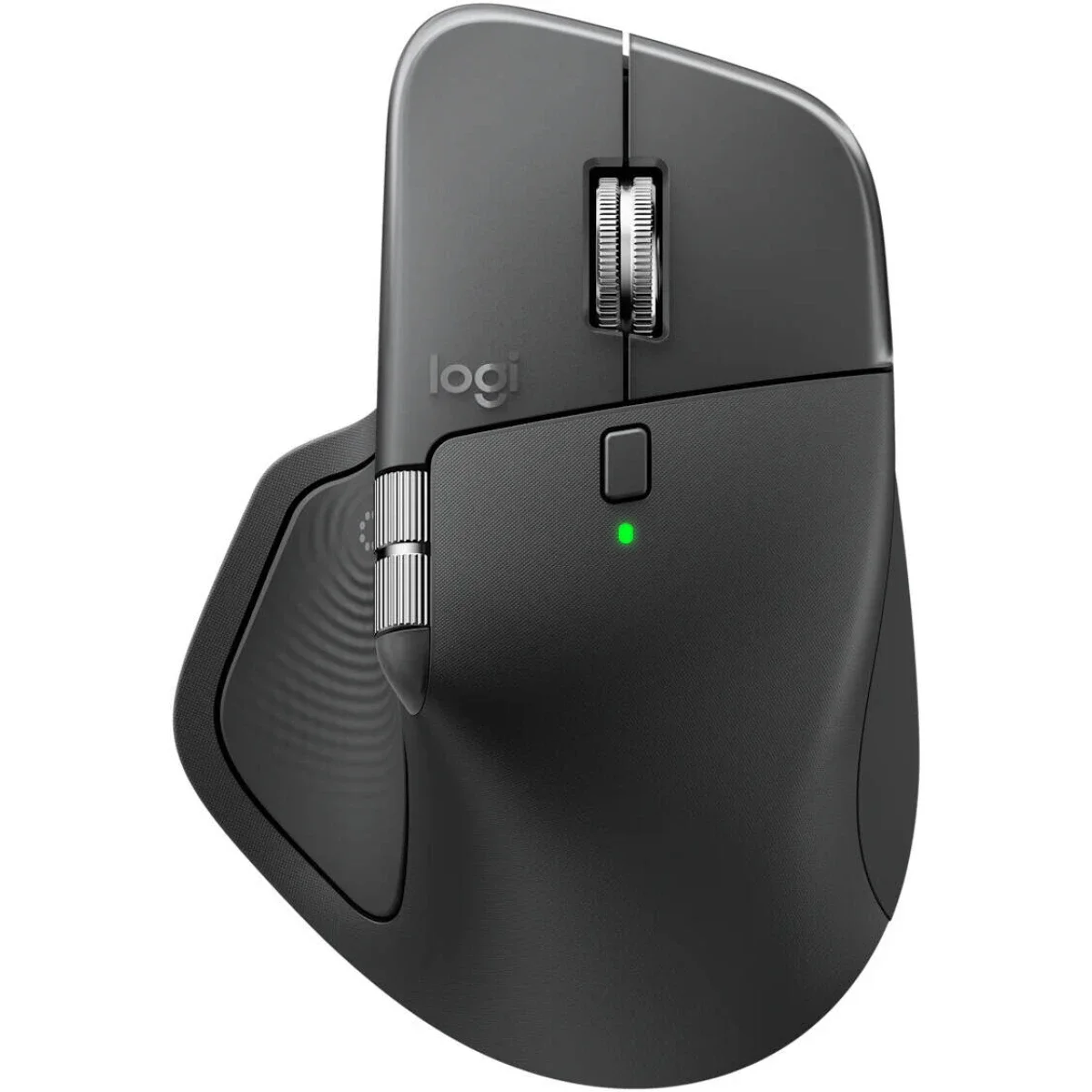 ماوس Logitech MX Master 4 لاسلكي مريح مع تغذية راجعة لمسية، جرافيت - Thumbnail 4