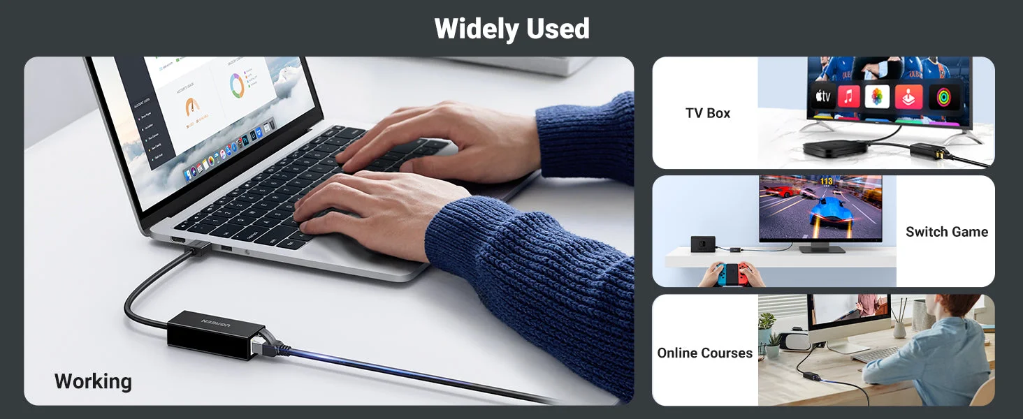 محول Ugreen USB 3.0 إلى RJ45 جيجابت إيثرنت - Thumbnail 7