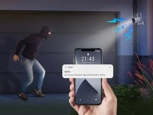 كاميرا مراقبة منزلية ذكية Ezviz H5 4G بدقة 2K مع اكتشاف الأشخاص والمركبات بالذكاء الاصطناعي - Image 16