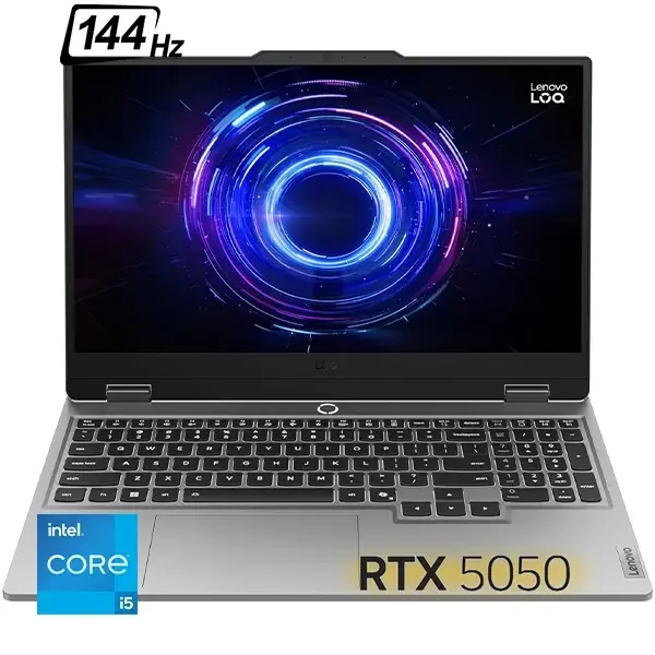 Lenovo LOQ 15IRX10 Gaming Laptop Intel Core i5-13450HX RTX 5050 8GB 15.6-inch FHD IPS 144Hz - Image 1