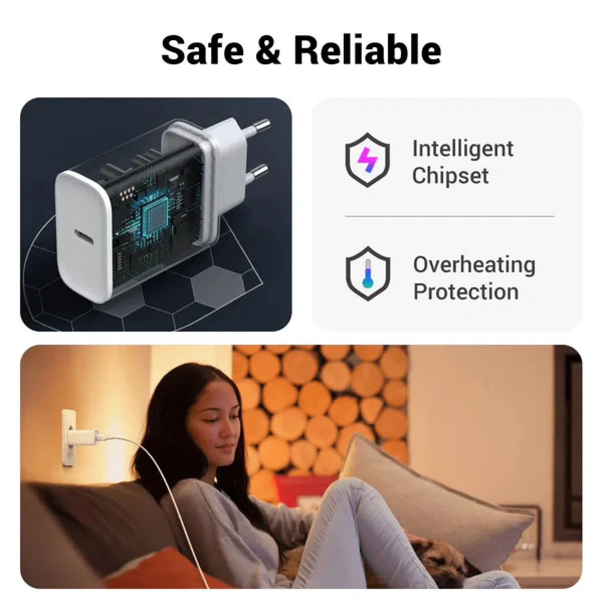 Ugreen 20W USB-C PD 3.0 Wall Charger - Thumbnail 5