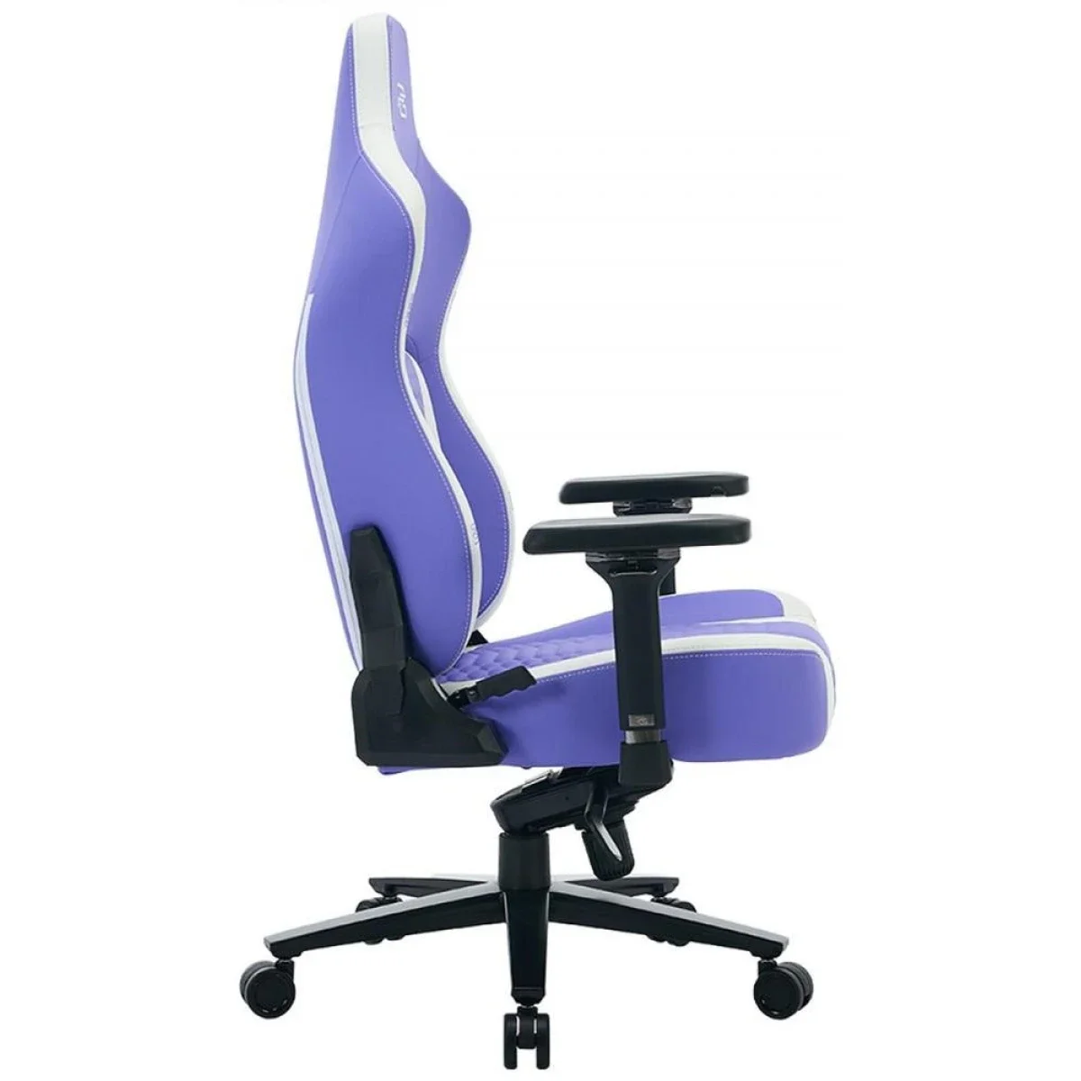 Proove Gaming Geek Gaming Chair White/Purple with 4D Armrests and Class 4 Gas Lift - Thumbnail 3