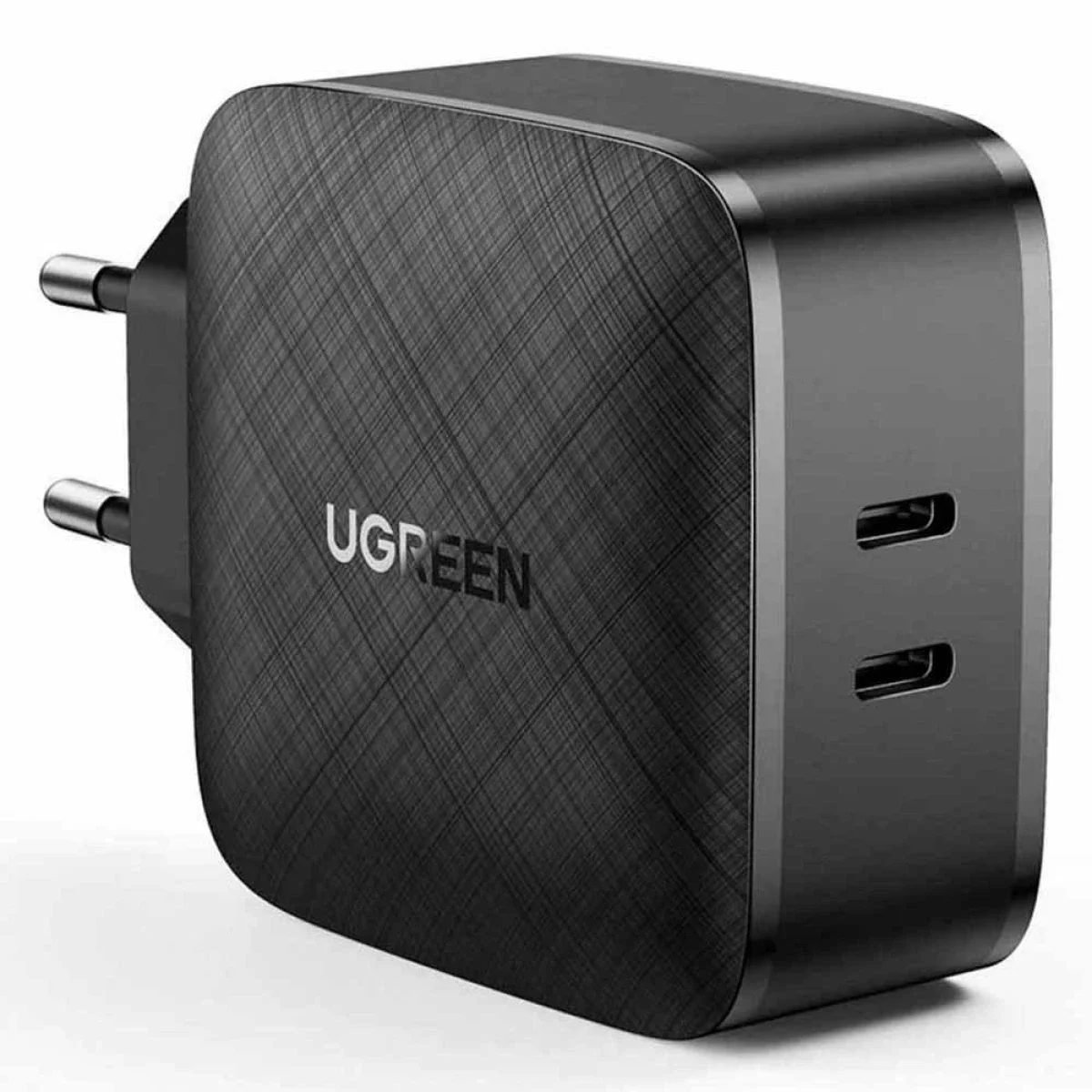 Ugreen CD216 66W Dual USB-C PD Fast Wall Charger, Gray
