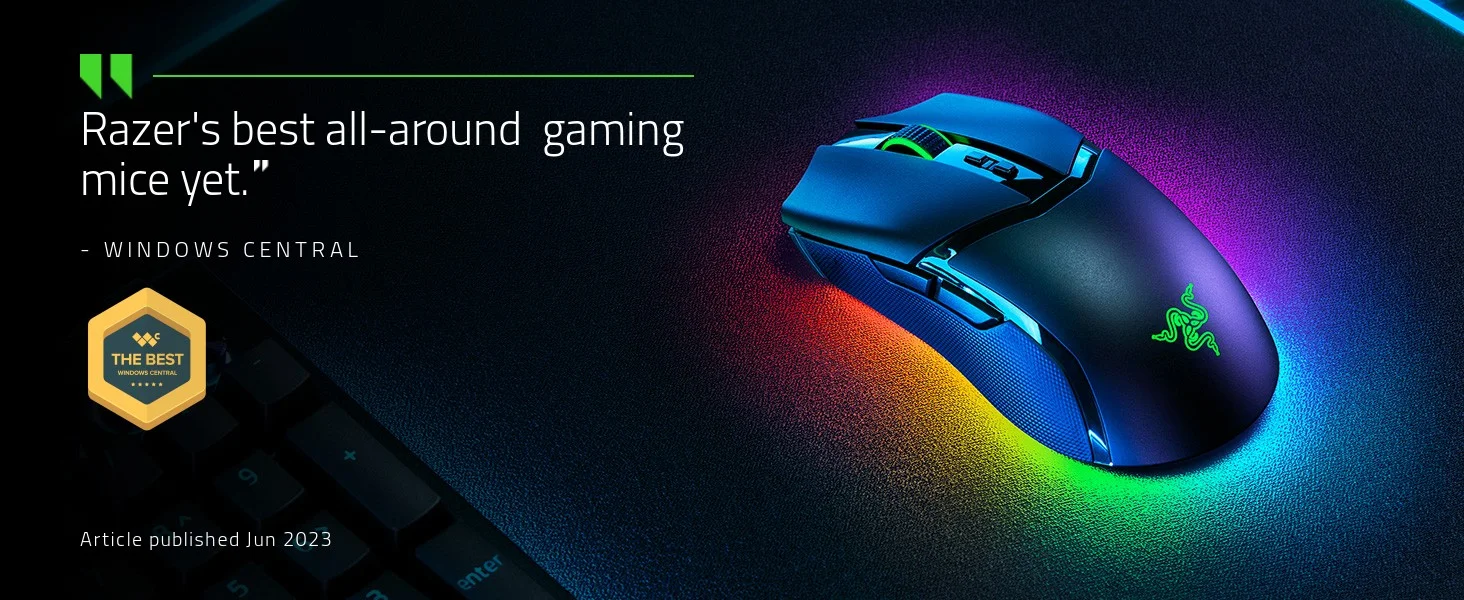 ماوس ألعاب لاسلكي Razer Cobra Pro بمستشعر بصري 30K، أبيض - Thumbnail 12