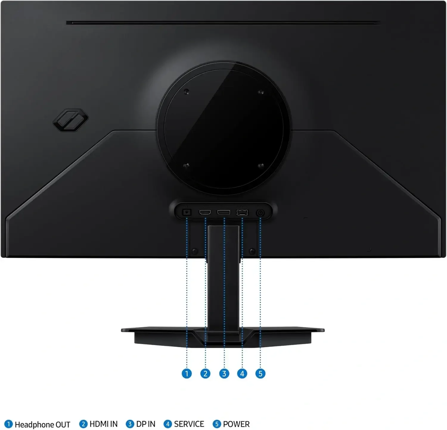 شاشة ألعاب Samsung Odyssey OLED G5 FG502S مقاس 27 إنش، 2K QHD، 180Hz، 0.03ms، QD-OLED - Thumbnail 2