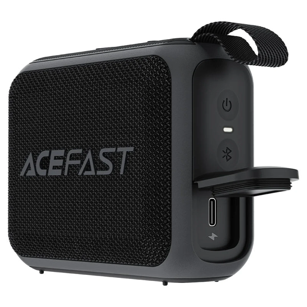 سماعة محمولة ACEFAST K4 Go بتقنية بلوتوث ومقاومة للماء IPX7، تشغيل حتى 8 ساعات، أسود - Thumbnail 3