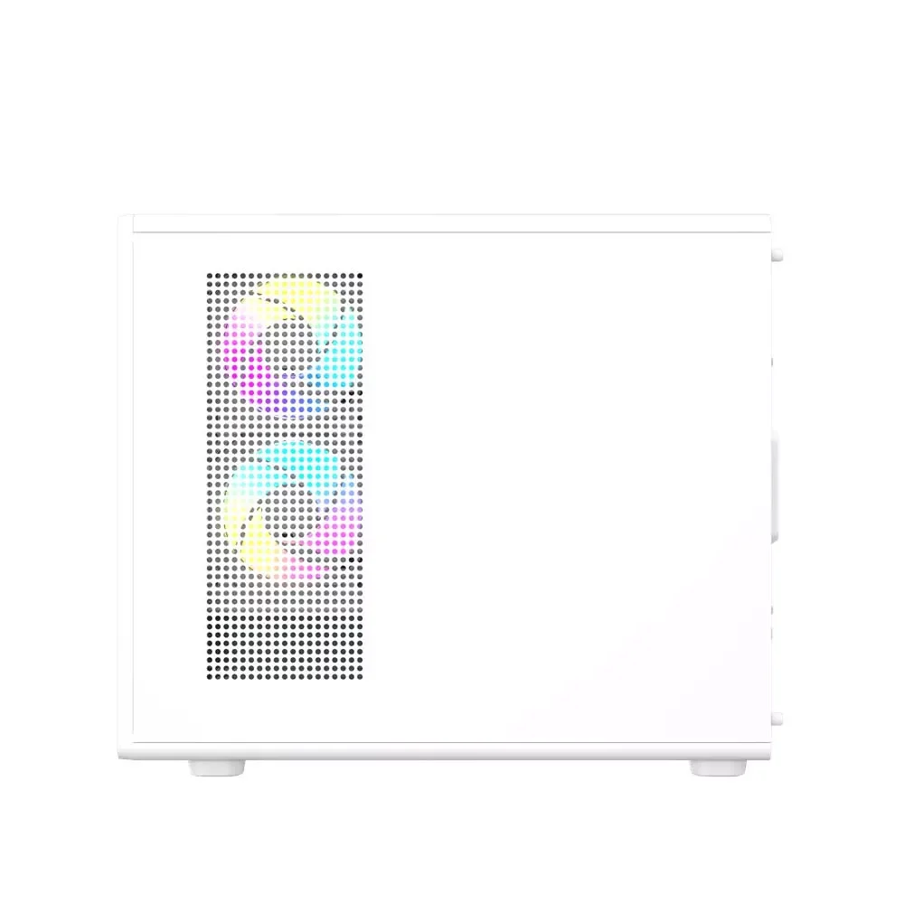 كيس كمبيوتر DarkFlash DB460M Micro-ATX أبيض بدون مراوح - Thumbnail 4