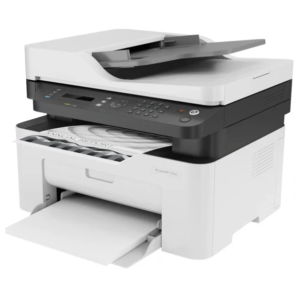 HP 137FNW LaserJet Wireless Multifunction Printer with ADF - Thumbnail 2