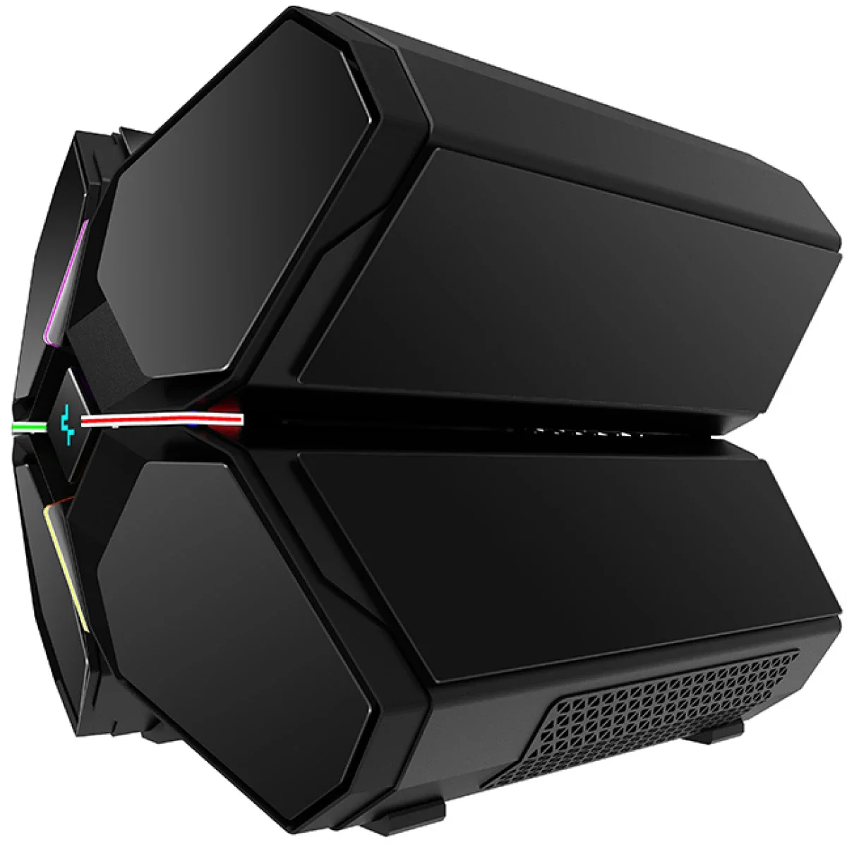 DeepCool QUADSTELLAR INFINITY ATX Aluminum RGB Gaming Case - Image 4