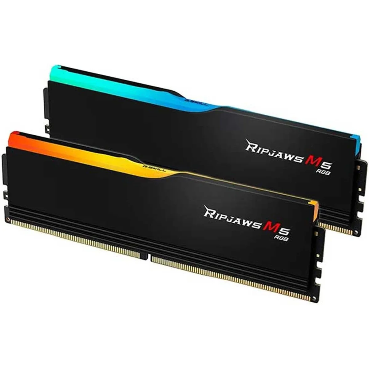 ذاكرة مكتبية G.SKILL Ripjaws M5 RGB سعة 32GB (2x16GB) DDR5 بسرعة 6000 MT/s أسود - Image 2
