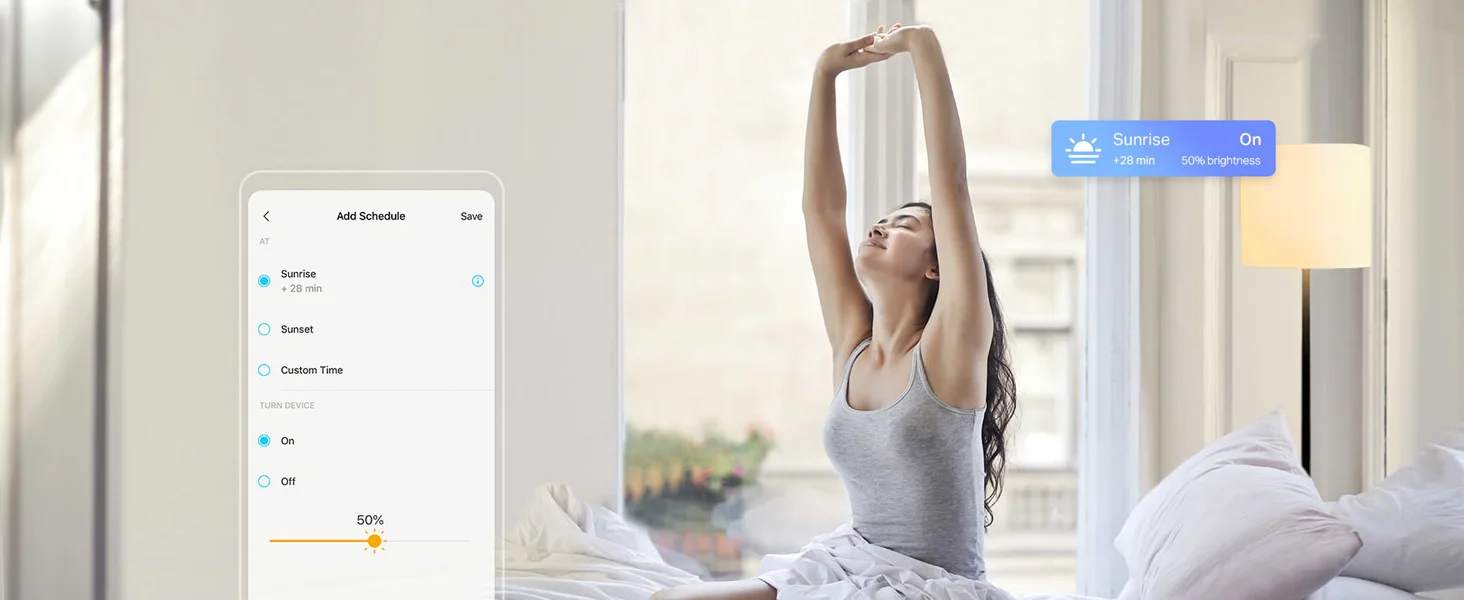 TP-LINK Tapo L510E Smart Wi‑Fi Light Bulb 800 Lumens 60W Equivalent 2700K Dimmable Soft Warm White - Image 13