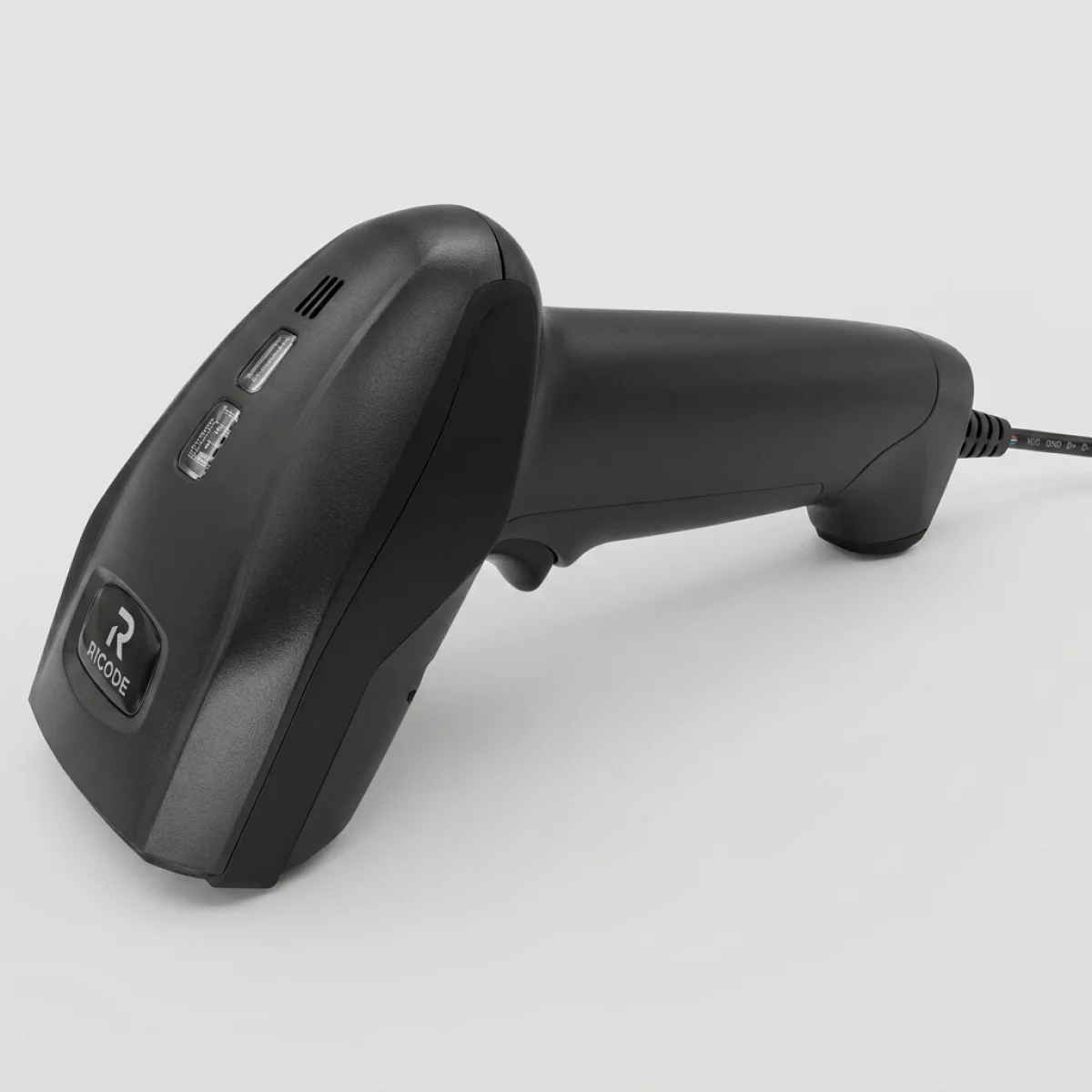 قارئ باركود ليزر 1D RiCODE TI2125+ عالي الدقة USB سلكي - Image 2