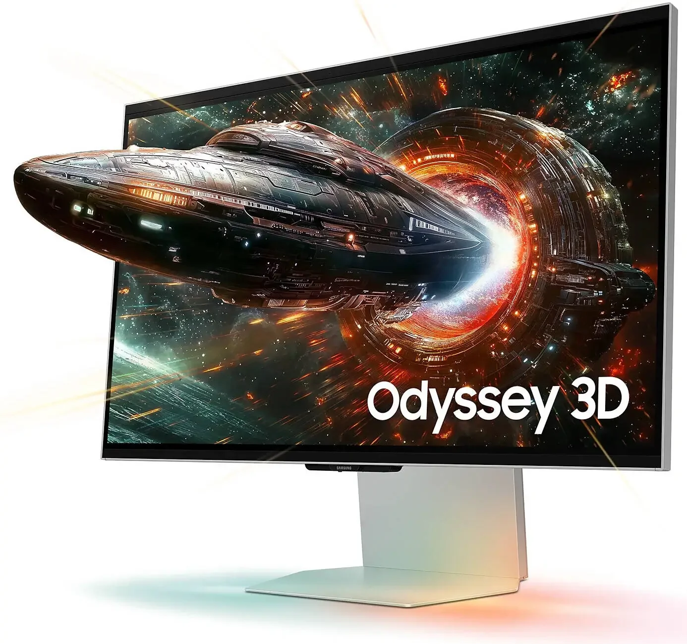 شاشه عاب Samsung Odyssey G90XF 3D FG900 مقاس 27 انش 4K 165Hz 1ms