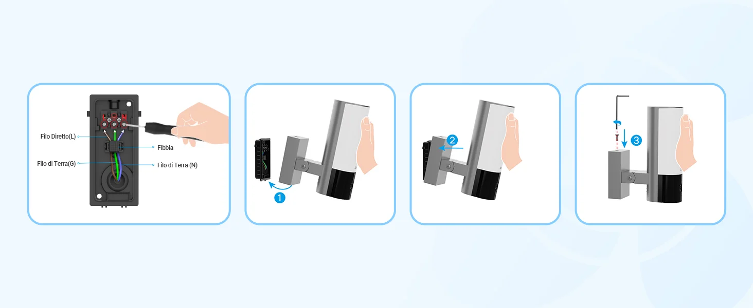 كاميرا مراقبة خارجية Ezviz EL3 بدقة 2K مع مصباح واتصال Wi‑Fi وصوت ثنائي الاتجاه - Image 22