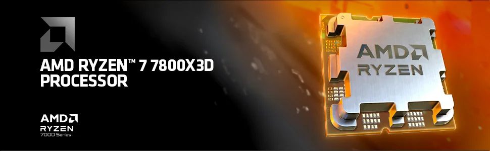معالج مكتبي AMD Ryzen 7 7800X3D بمقبس AM5 إصدار Tray - Thumbnail 5