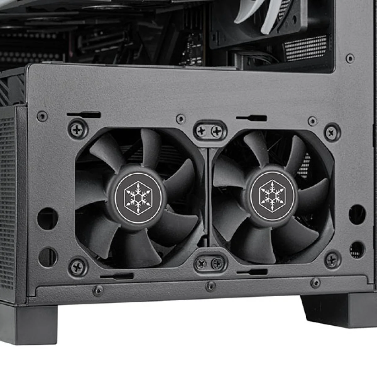 SilverStone Lucid 05 Black ARGB ATX Mid-Tower Gaming Case - Image 4