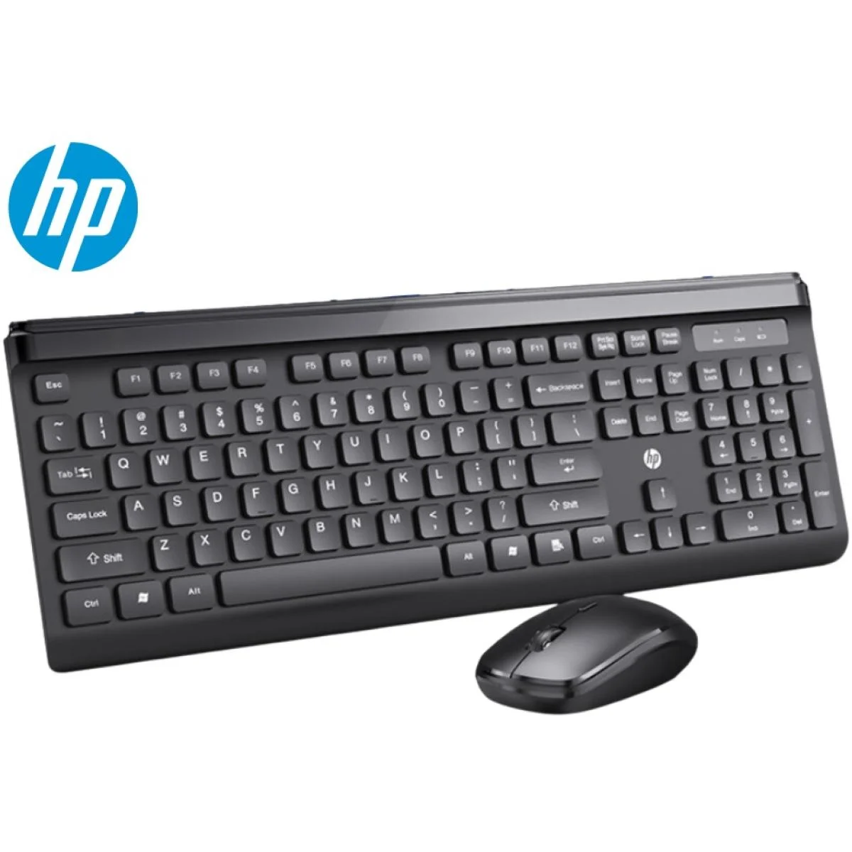 طقم لوحة مفاتيح وفأرة لاسلكي HP CS500 بتخطيط عربي، 1600 DPI