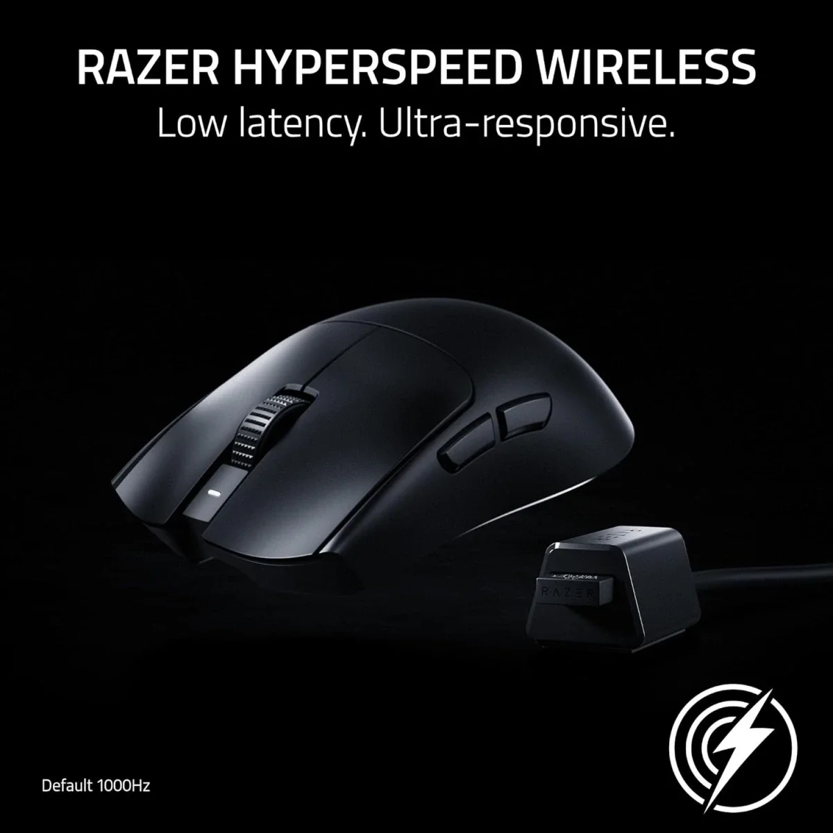 ماوس ألعاب Razer Viper V3 Pro SE لاسلكي بدقة 35K DPI، أسود - Thumbnail 4