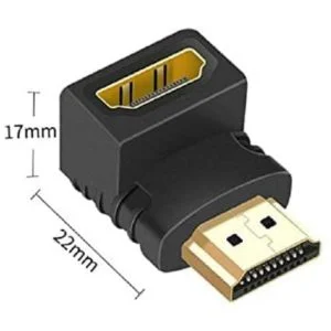 محول GLINK HDMI بزاوية 90 درجة أنثى إلى ذكر – من أفقي إلى عمودي - Image 5