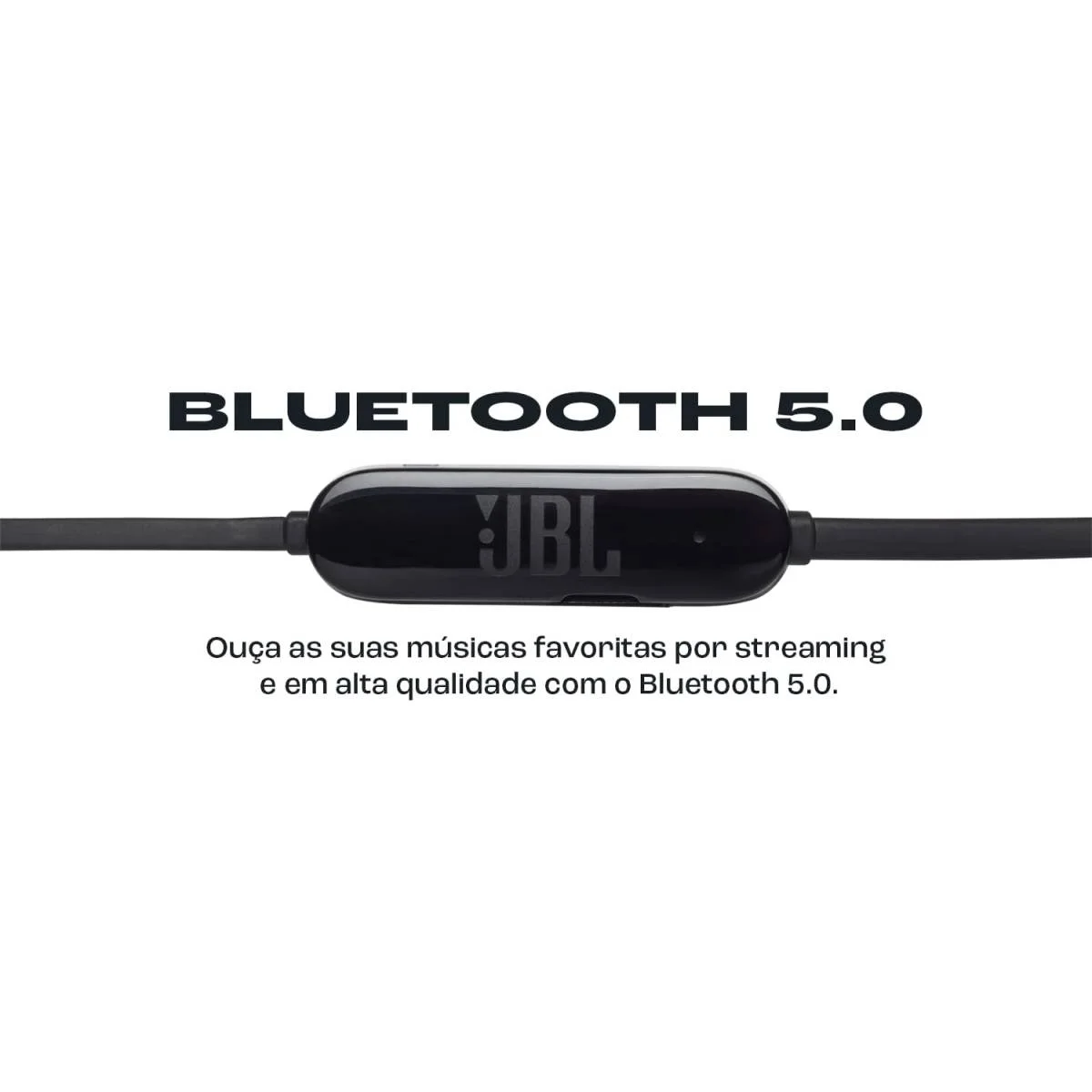 JBL Tune 125BT Wireless In-Ear Headphones with Pure Bass, Bluetooth 5.0, 16H Battery - Black - Image 3