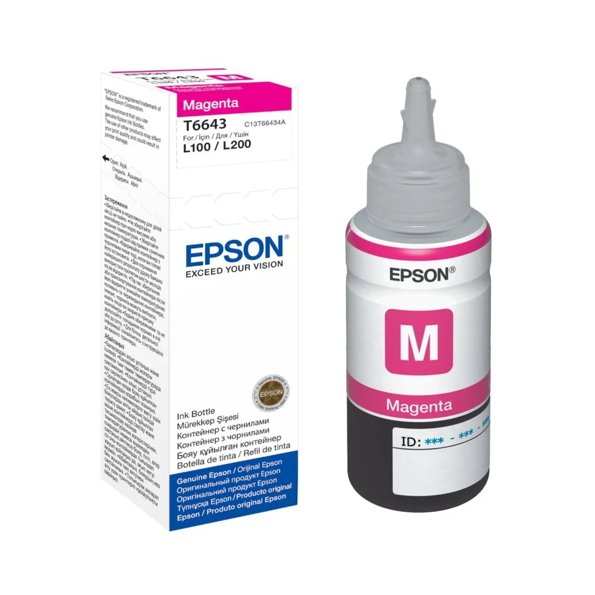 EPSON T6643 Original Magenta Ink