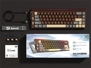 Redragon K752 60% Tri-Mode Wireless Mechanical Gaming Keyboard with RGB - Thumbnail 24