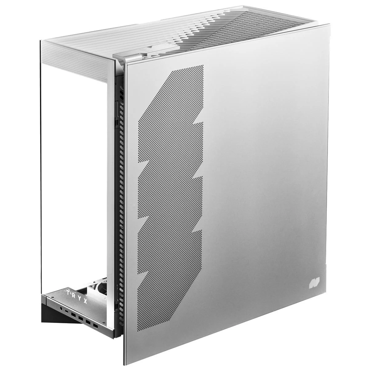 TRYX LUCA L70 White E-ATX Mid-Tower Panoramic Tempered Glass Gaming Case - Thumbnail 2