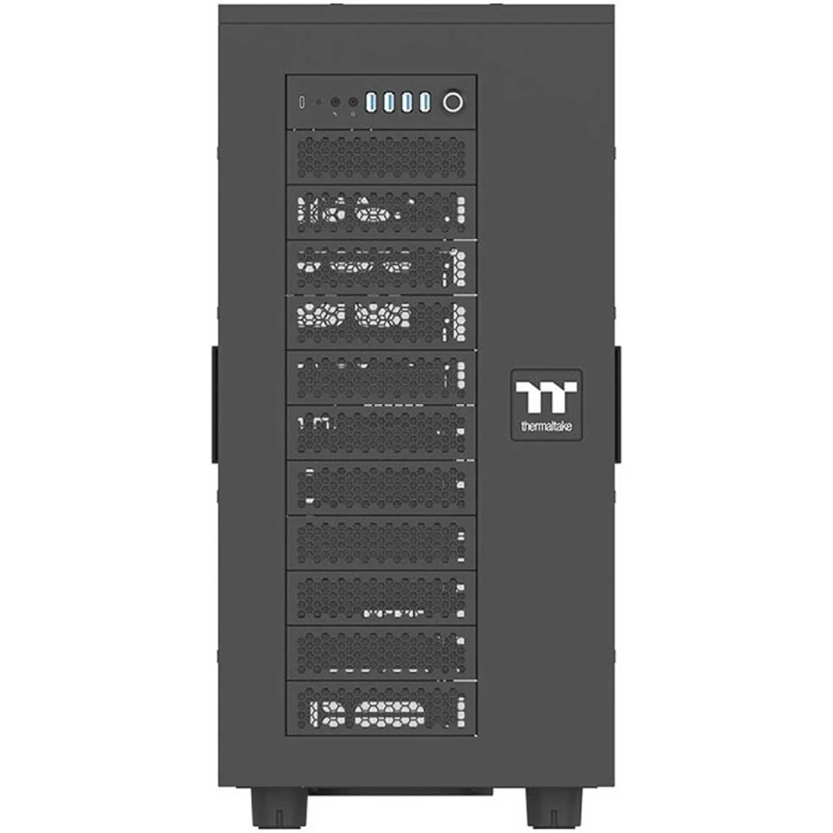 Thermaltake AX700 Super Tower PC Case Black - Thumbnail 3