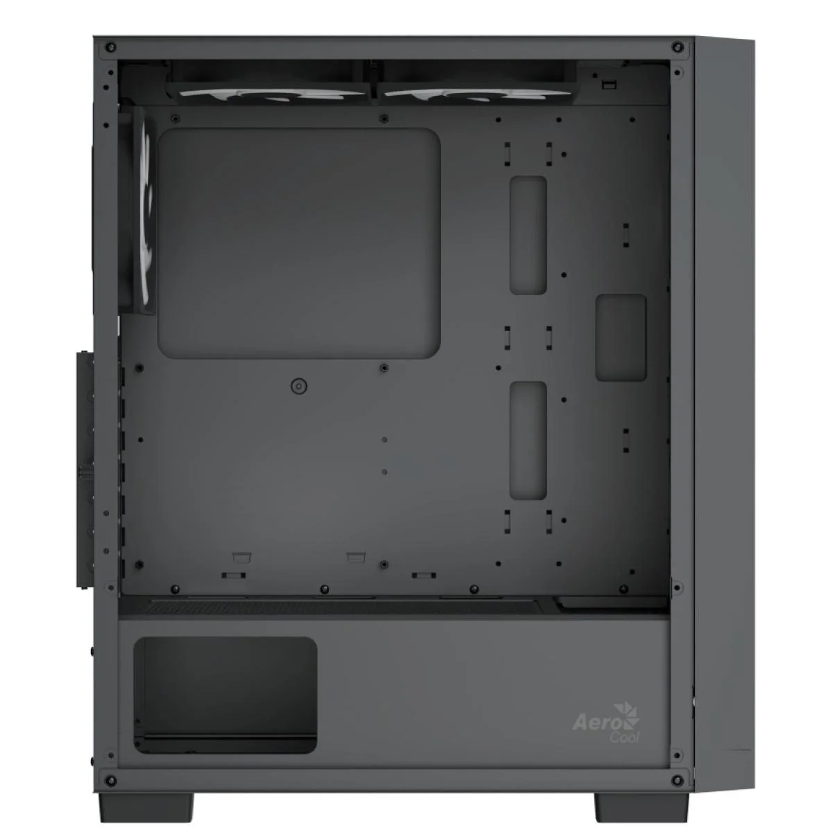 AeroCool B509A Flow Black ARGB ATX Mid-Tower Gaming Case with 6 Fans - Image 2