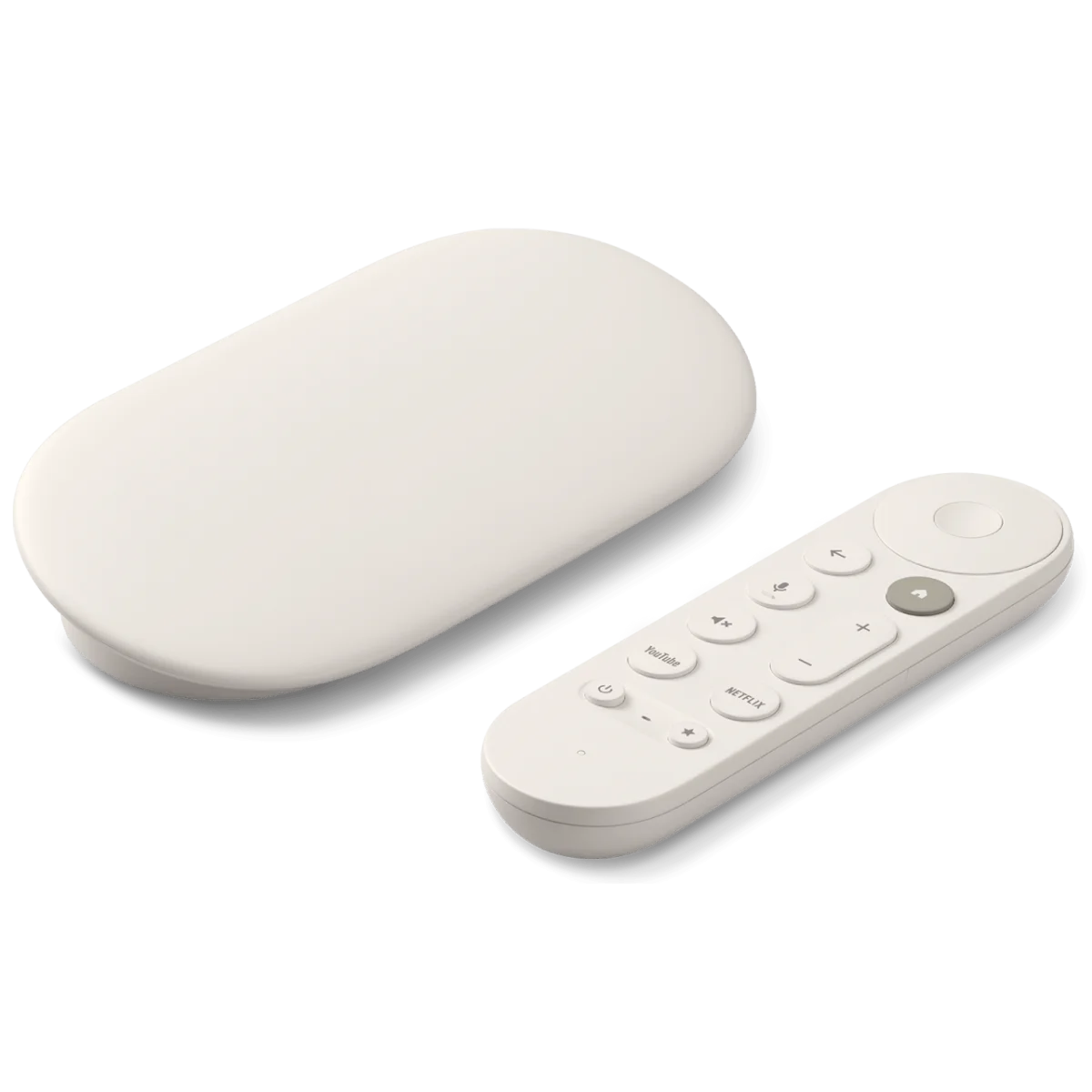 مشغل وسائط Google TV Streamer 4K بدقة 4K مع Dolby Vision وDolby Atmos وريموت صوتي - Porcelain - Thumbnail 2