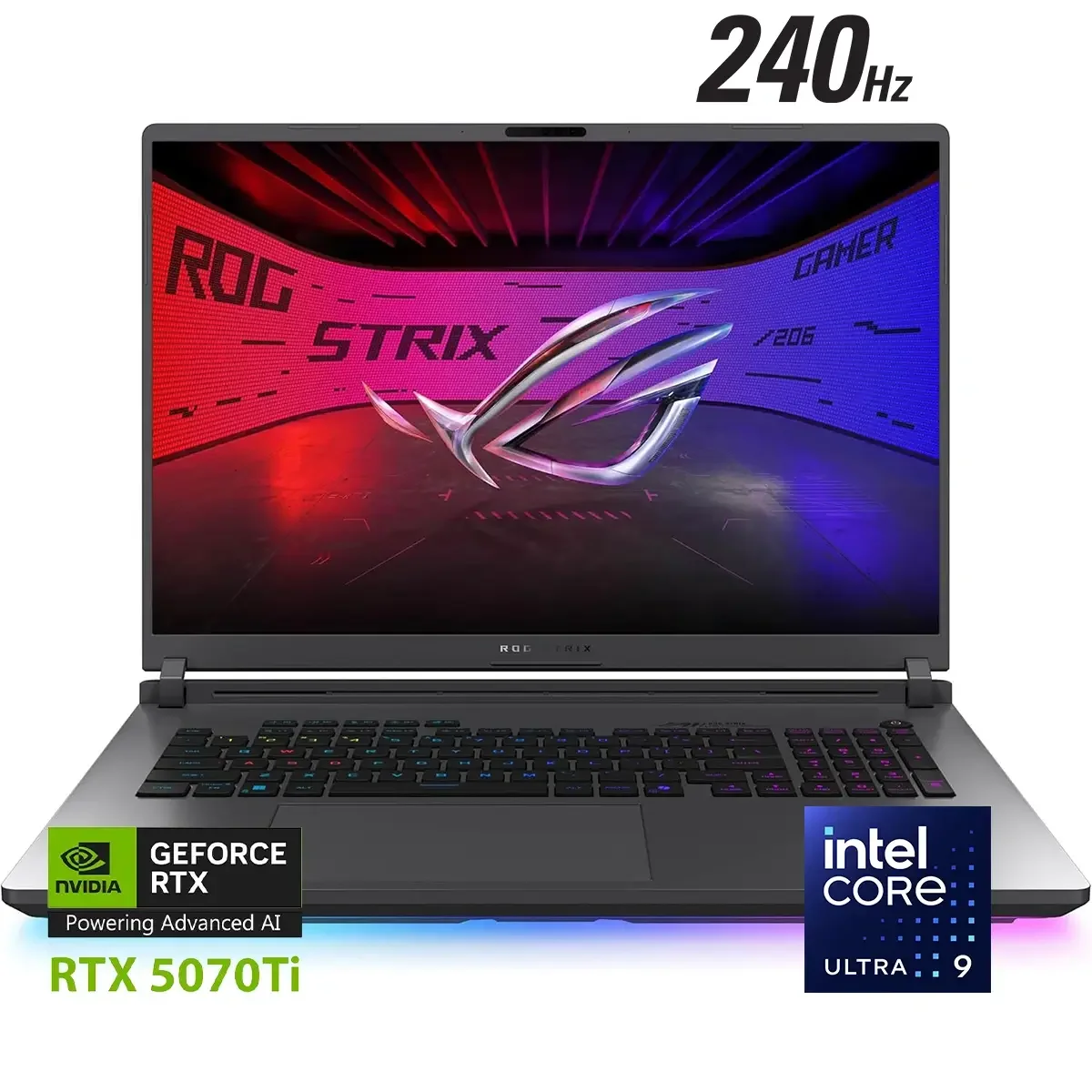Asus ROG Strix G18 Gaming Laptop Intel Core Ultra 9 275HX RTX 5070 Ti 18-inch 2.5K IPS 240Hz 16GB RAM 1TB SSD