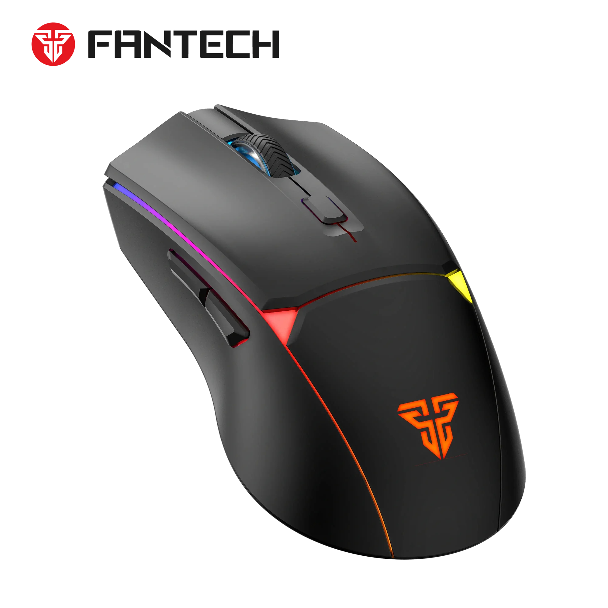 Fantech WG7V2RD CRYPTO II Wireless Gaming Mouse Black - Thumbnail 4