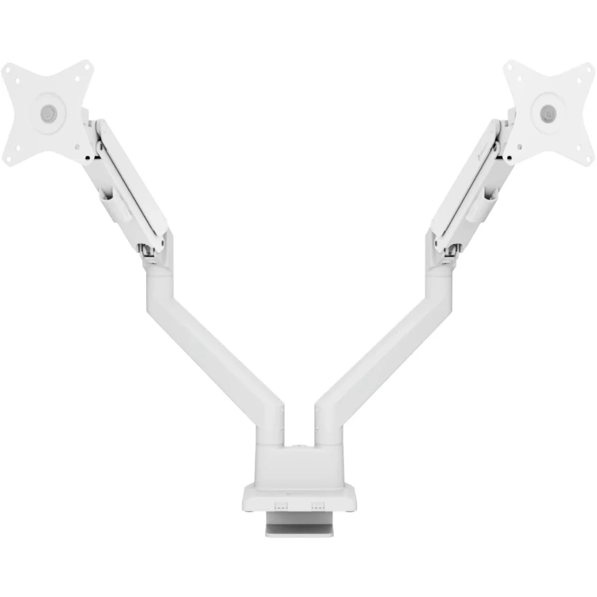 Arozzi Alzare Neo Duo Dual Gas Spring Monitor Arm, Up to 9kg, White - Image 7