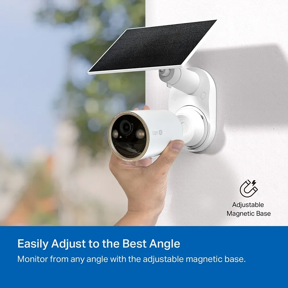 TP-LINK Tapo C460 Kit 4K 4MP Solar-Powered Security Camera Kit - Thumbnail 8