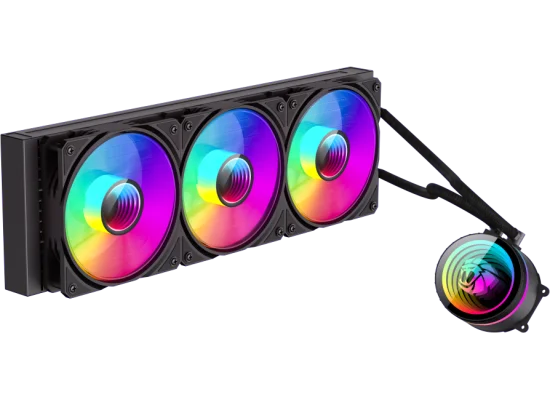مبرد سائل للمعالج GameMax IceBurg 360 Infinity Black مقاس 360 مم ARGB - Image 7