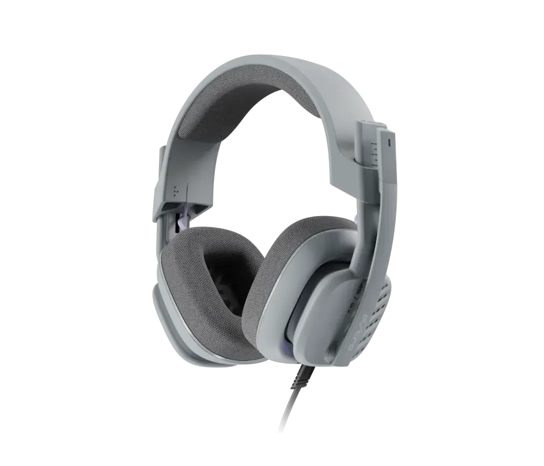 Logitech Astro A10 Wired Gaming Headset with Neodynamic Drivers - Grey